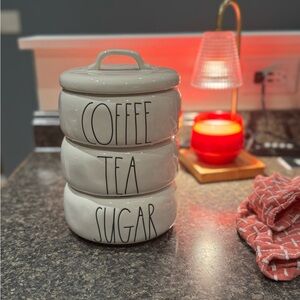 Rae Dunn Coffee, Tea ,and Sugar Set